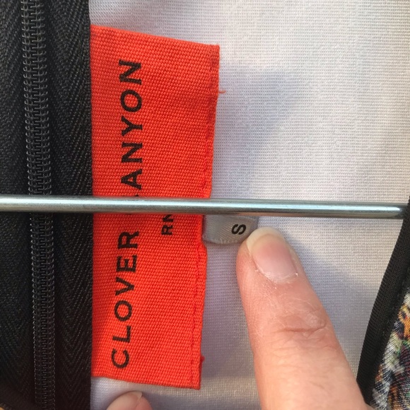 Clover Canyon Jeweled Tapestry Neoprene Dress S - Picture 7 of 8